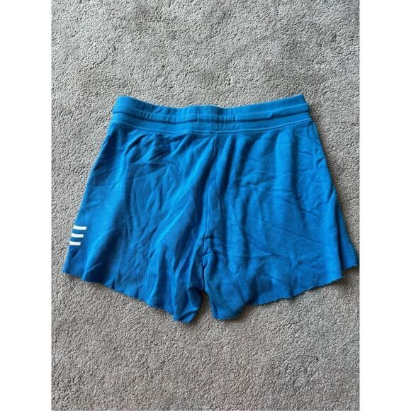 Sol Angeles Essential Cut off Shorts Sweatshorts , ocean blue, small, $114 B3 - Picture 6 of 7